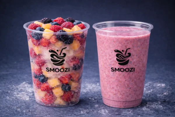 Envase profesional para smoothies Envase profesional de 500 ml diseñado para smoothies SMOOZI