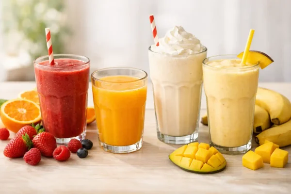 Smoothie servido en punto de venta | SMOOZI Qué es un smoothie y diferencia con batido, zumo y licuado